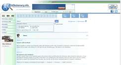 Desktop Screenshot of eudictionary.info